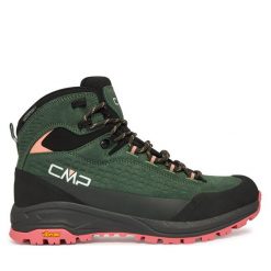 Trekkingi CMP. Zielone obuwie sportowe damskie CMP, trekkingowe. Za 689.99 zł.
