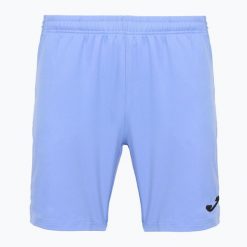Spodenki tenisowe męskie Joma Bermuda Master Tennis. Niebieskie krótkie spodenki sportowe męskie Joma, m, bez wzorów, z elastanu, na fitness i siłownię. Za 139.99 zł.