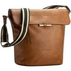 Torebka Jenny Fairy. Brązowe listonoszki damskie Jenny Fairy, bez wzorów, bez dodatków. Za 40.29 zł.