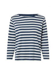 Marie Lund Koszula damska Kobiety Bawełna niebieski|biały w paski, S. Białe koszule damskie Marie Lund, s, bez wzorów, z bawełny, klasyczne, bez kołnierzyka, bez ramiączek. Za 149.95 zł.