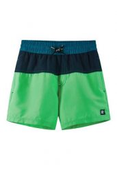 Szorty kąpielowe dziecięce Reima Palmu. Niebieskie szorty dla chłopców Reima, na lato, bez wzorów, z materiału, sportowe. Za 129.99 zł.