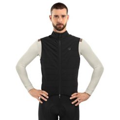 Termiczna kamizelka kolarska męska SIROKO SRX Ultra Warm. Czarne kurtki sportowe męskie SIROKO, m, bez wzorów, rowerowe. Za 510.00 zł.