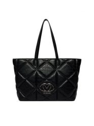 LOVE MOSCHINO Torebka JC4120PP1PLF1000 Czarny. Czarne torebki do ręki damskie Love Moschino, bez wzorów, ze skóry, bez dodatków. Za 1,059.00 zł.