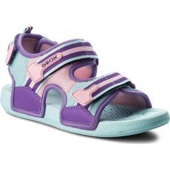 Sandały GEOX - J S.Ultrak G. B J826HB 01454 C3B8X S Watersea/Lt Violet. Sandały dziewczęce marki Geox. W wyprzedaży za 139.00 zł.