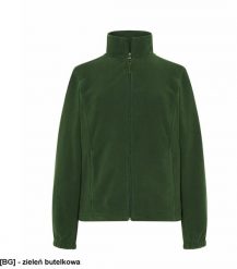 JHK - Bluza polarowa damska, taliowana, z suwakiem i dwoma zapinanymi kieszeniami zieleń butelkowa XL. Zielone bluzy damskie JHK, xl, bez wzorów, z polaru, bez kaptura. Za 54.92 zł.
