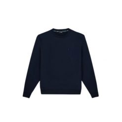 Bluza z okrągłym dekoltem TBS Bural. Niebieskie bluzy męskie TBS, na lato, xl, bez wzorów, bez kaptura. Za 295.00 zł.