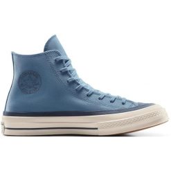 Buty sportowe męskie Converse Chuck 70. Niebieskie buty sportowe męskie Converse, bez zapięcia, na fitness i siłownię. Za 590.00 zł.