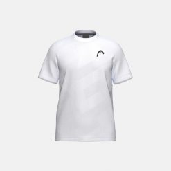 PRO Męska Koszulka. Białe koszulki sportowe męskie Head, m, bez wzorów, z żakardem, bez kołnierzyka, bez ramiączek, tenisowe. Za 260.00 zł.