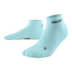 Skarpety kompresyjne damskie sportowe CEP Ultralight low-cut - nowa kolekcja. Niebieskie skarpety damskie CEP, bez wzorów. Za 64.00 zł.
