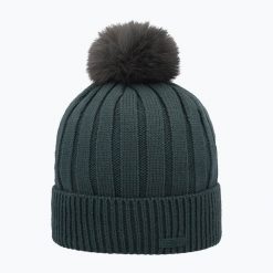 Czapka zimowa damska CMP 5505676 Knitted. Zielone czapki i kapelusze damskie CMP, na zimę, bez wzorów, sportowe. Za 69.99 zł.