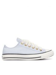 Converse Trampki Chuck Taylor All Star Lace Low Top A18309C Fioletowy jasny. Fioletowe trampki i tenisówki damskie Converse, bez wzorów, z materiału, retro, bez zapięcia. Za 329.99 zł.