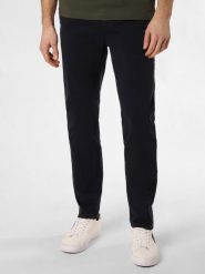 BOSS Orange Spodnie Mężczyźni Bawełna niebieski, 36-32. Niebieskie eleganckie spodnie męskie Boss Orange, m, bez wzorów, z bawełny. Za 599.95 zł.
