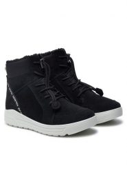 ECCO Śniegowce Urban Snowboarder 72236351052 Czarny. Czarne buty zimowe chłopięce ecco, bez wzorów, ze skóry, bez zapięcia. Za 379.99 zł.
