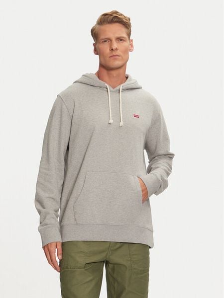 Levi's® Bluza Original Housemark 34581-0047 Szary Regular Fit. Szare bluzy męskie m, bez wzorów, z bawełny, bez kaptura. Za 289.99 zł.