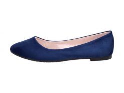 Granatowe baleriny damskie Sabatina Zh20-3. Niebieskie baleriny damskie Sabatina, bez wzorów, z zamszu, bez obcasa, na obcasie. Za 89.00 zł.