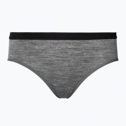Majtki termoaktywne damskie icebreaker Siren Hipkini. Szare bielizna termoaktywna damska Icebreaker, xl, bez wzorów, z materiału, bez ramiączek. Za 139.99 zł.