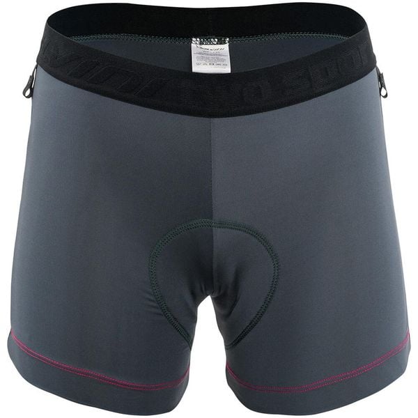 Bokserki damskie Silvini WP1236 INNER PRO z wkładką rowerową. Brązowe bokserki damskie Silvini, xl, bez wzorów. Za 218.50 zł.