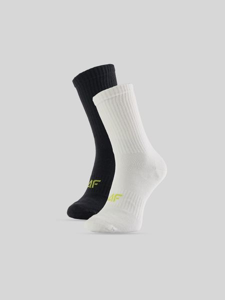 4F Skarpetki długie (2-pack) męskie - multikolor 43-46. Skarpety męskie 4f, bez wzorów, prążkowane. Za 49.99 zł.