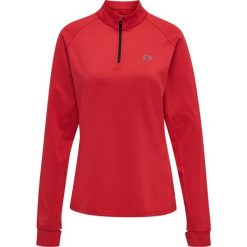 Bluza damska Newline core midlayer. Czerwone bluzy damskie Newline, s, bez wzorów, z dżerseju, bez kaptura. Za 252.50 zł.