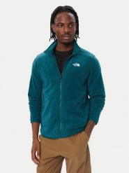 The North Face Polar Glacier NF0A8D0R Turkusowy Regular Fit. Niebieskie bluzy męskie The North Face, l, bez wzorów, z polaru, bez kaptura. Za 399.99 zł.