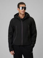 4F Kurtka przejściowa membrana 5000 męska - czarna XXL. Czarne kurtki męskie 4f, m, bez wzorów, z materiału, bez kaptura. W wyprzedaży za 239.99 zł.