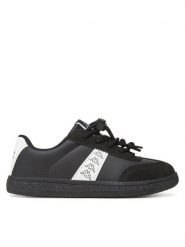 Kappa Sneakersy EO-CP40-24210L Czarny. Czarne buty sportowe dziewczęce Kappa, bez wzorów, z materiału, bez zapięcia. Za 159.99 zł.