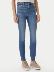 Calvin Klein Jeans Jeansy LV047F700G Niebieski Skinny Fit. Niebieskie jeansy damskie Calvin Klein Jeans. Za 409.99 zł.