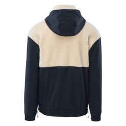 Kurtka z kapturem Iguana Necker. Niebieskie kurtki męskie IGUANA, bez wzorów, trekkingowe. W wyprzedaży za 354.35 zł.