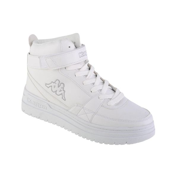 Buty do chodzenia damskie Kappa Draydon. Białe obuwie sportowe damskie Kappa, bez wzorów, z gumy, trekkingowe. Za 149.99 zł.