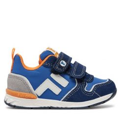 Sneakersy Naturino. Niebieskie trampki i tenisówki chłopięce Naturino, bez wzorów, bez zapięcia. Za 379.99 zł.