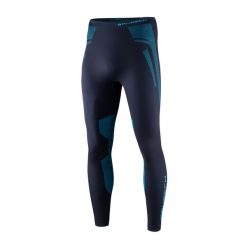 Spodnie termoaktywne męskie Brubeck Dry. Niebieskie spodnie sportowe męskie Brubeck, na jesień, m, bez wzorów, z elastanu, do biegania. Za 109.99 zł.