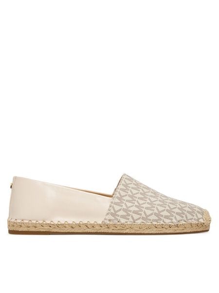 MICHAEL Michael Kors Espadryle Kendrick 40R6KZFP1B Écru. Białe espadryle damskie MICHAEL Michael Kors, bez wzorów, ze skóry, bez obcasa, bez zapięcia. Za 529.99 zł.