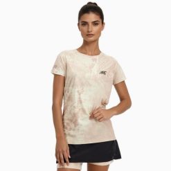 Koszulka damska do biegania i trailu, ekologiczna i oddychająca TERRARUN. Brązowe koszulki sportowe damskie BODYCROSS, bez wzorów, ze skóry, bez kołnierzyka, bez ramiączek, do biegania. Za 292.99 zł.