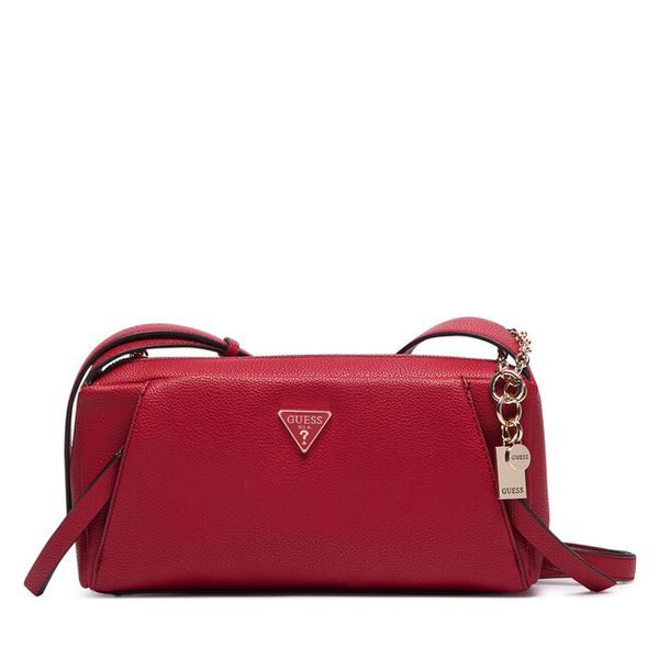 Torebka Guess. Czarne listonoszki damskie Guess, z aplikacjami, bez dodatków. Za 511.99 zł.