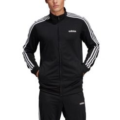 Adidas Essentials 3 Stripes TT Top Bluza treningowa 070. Białe bluzy męskie Adidas, l, bez wzorów, z dresówki, bez kaptura. Za 220.90 zł.