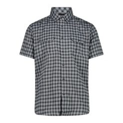 Koszula CMP. Szare koszule męskie CMP, bez wzorów, sportowe, bez kołnierzyka, bez ramiączek. Za 263.50 zł.