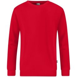 Bluza Jako Organic. Czerwone bluzy męskie Jako, m, bez wzorów, z bawełny, bez kaptura. Za 245.50 zł.