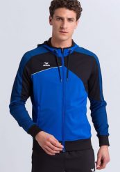 Kurtka z kapturem Erima Premium One 2.0. Czarne kurtki męskie Erima, xl, bez wzorów, z elastanu, bez kaptura. Za 251.70 zł.