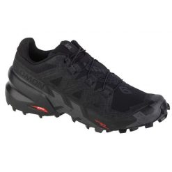 Buty do biegania Salomon Speedcross 6 W 417428 czarne. Czarne obuwie sportowe damskie bez wzorów, z gumy, do biegania, salomon speedcross. Za 792.48 zł.