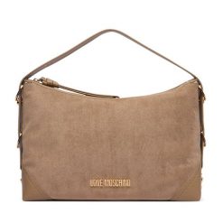 Torebka LOVE MOSCHINO. Brązowe torebki do ręki damskie Love Moschino, bez wzorów, klasyczne, bez dodatków. Za 949.99 zł.