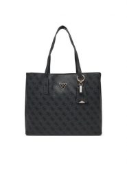 Guess Torebka Meridian II HWSG69 74230 Szary. Szare torebki do ręki damskie Guess, z aplikacjami, ze skóry, bez dodatków. Za 479.99 zł.