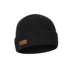 Czapka zimowa Helikon-Tex Wanderer Cap - black. Czarne czapki i kapelusze męskie HELIKON-TEX, na zimę, bez wzorów, z wełny, sportowe. Za 101.99 zł.