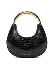 Elisabetta Franchi Torebka BS-29A-56E2-V440 Czarny. Czarne torebki do ręki damskie Elisabetta Franchi, bez wzorów, ze skóry, bez dodatków. Za 1,909.00 zł.