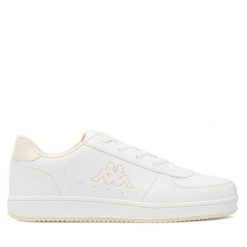 Sneakersy Kappa. Białe trampki i tenisówki chłopięce Kappa, bez wzorów, bez zapięcia. Za 127.99 zł.