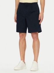 Calvin Klein Jeans Szorty materiałowe LV04RF612G Granatowy Regular Fit. Niebieskie szorty męskie Calvin Klein Jeans, m, bez wzorów, z bawełny. Za 369.99 zł.