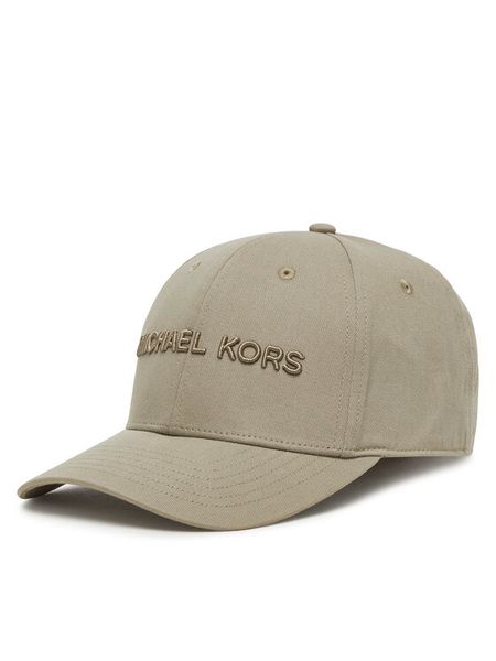Michael Kors Czapka z daszkiem CH3002Y35Z Zielony. Zielone rękawiczki męskie Michael Kors, bez wzorów, z bawełny. Za 139.99 zł.