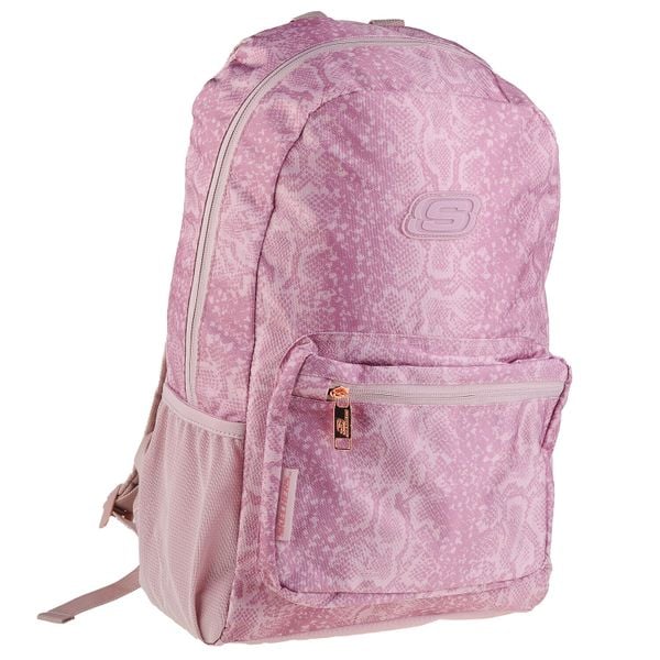 Plecak damski Skechers Adventure Backpack pojemność 19 L. Czerwone plecaki damskie Skechers, bez wzorów, z materiału, sportowe. Za 109.99 zł.