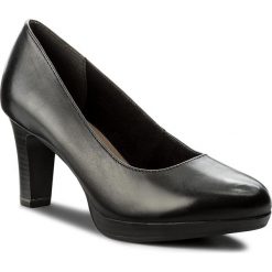 Półbuty TAMARIS - 1-22410-20 Black 001. Czarne półbuty damskie Tamaris, z materiału. W wyprzedaży za 179.00 zł.
