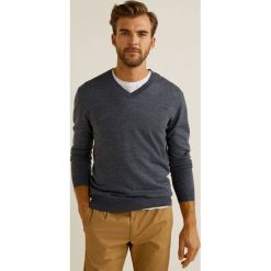 Mango Man - Sweter Willyv. Szare swetry przez głowę męskie Mango Man, z dzianiny. Za 199.90 zł.