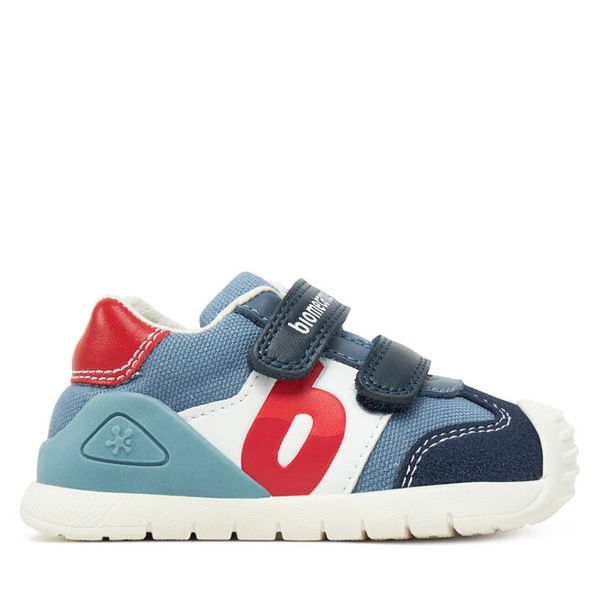 Sneakersy Biomecanics. Niebieskie trampki i tenisówki chłopięce Biomecanics, bez wzorów, bez zapięcia. Za 169.99 zł.